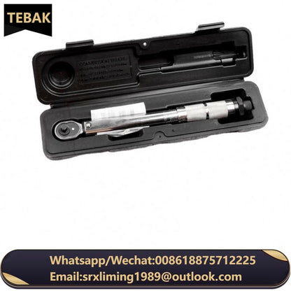 High Quality TEBAK Rachet Click Head Automatic Torque Wrench Set Spanner
