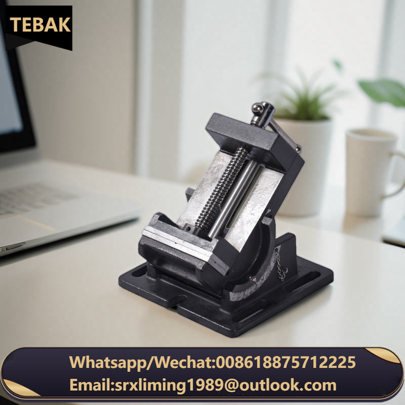 ANDUUK Milling Machine Vise QKD75 Tilting Drill Press Vice With Adjustable Angle Vise 75mm Vise Clamp with Low Price