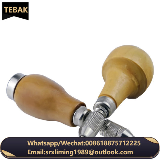 Jewelry Making Tools 3-Chunk 1mm 2.35mm 3mm Pin Vise Carbide Wood Hand Drill for Jewelry Mushroom Sharp Diamond Bead Tool Stone