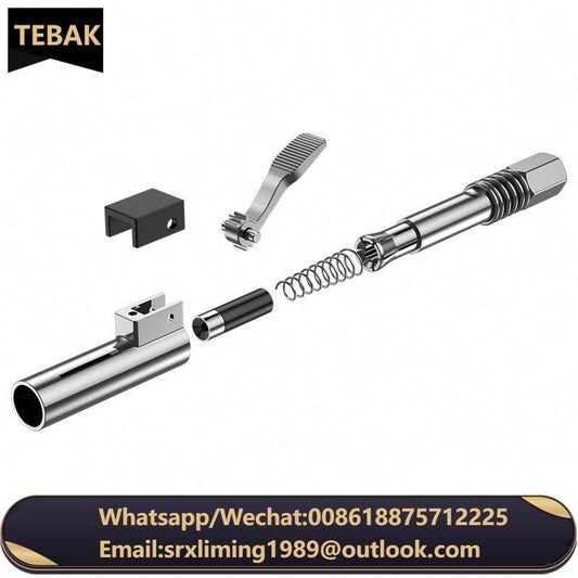 Hot Seal Locking Clamp Type High Pressure Grease Gun Coupler Lock Grease Gun Nozzle Single Handle Coupling End Connector