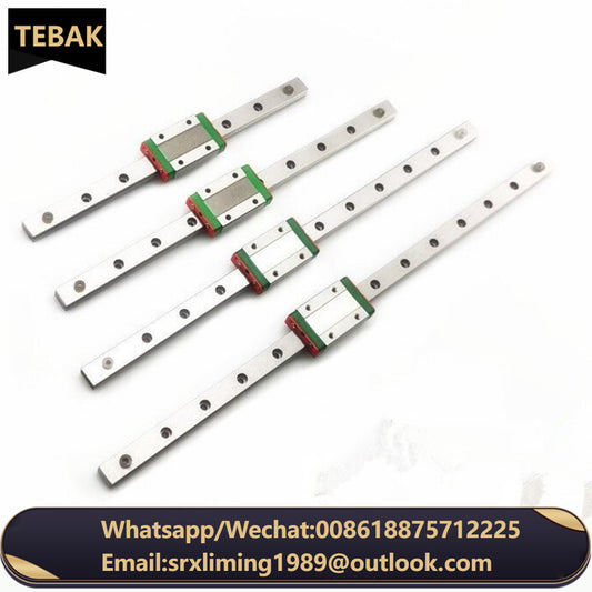 TEBAK D-21 9mm Linear Guide MGN9 100mm 200 300 350 400 450 500 600 800 1000 1100 1200mm Linear Rail + MGN9H Block 3d Printer CNC