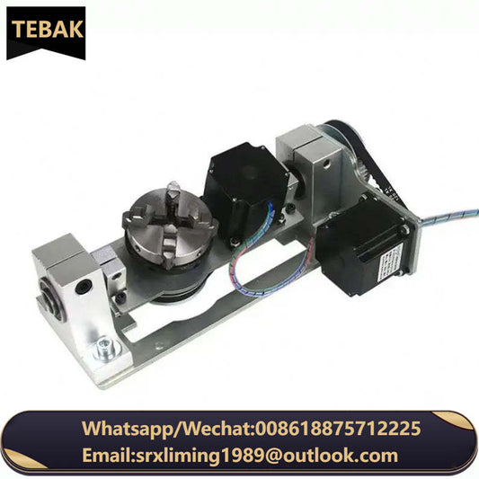 TEBAK Table 5th Axis CNC Router Machine 4Axis 3D DIY a Aixs B Axis Rotation Axis