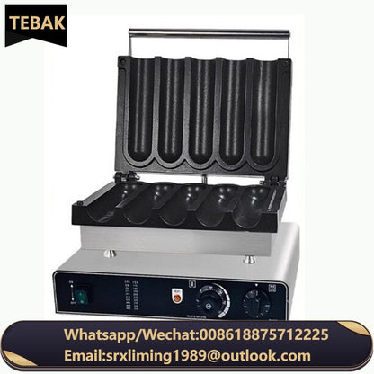 TEBAK Electric Mexico Chicken Wraps Toaster Barbecue Burrito Baker Machine Non-stick Chicken Meat Burrito Heating Roll Machine