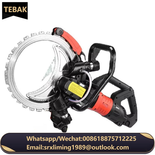 TEBAK Multi-function High-frequency Ring Saw 8000W Concrete Wall Cutter Open Wall Change Doors and windows Stone Cutting