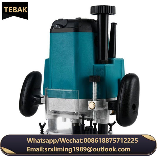 Electric Wood Router Wood Milling Machine 2200W Woodworking Machinery Engraving Slotting Carving Carpentry Electric Trimmer