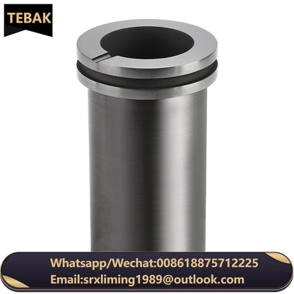 TEBAK High Temperature Silicon Carbide Graphite Crucible Goldsmith Tools Metal Iron Crucibles for Gold Silver Copper Aluminum