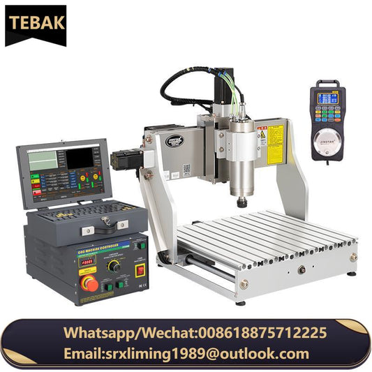 TEBAK JY-02 Mini Cnc Engraver  3040 Industrial Engraving 3axis 4axis CNC Milling Machine 1.5KW 2.2KW Carving Equipment