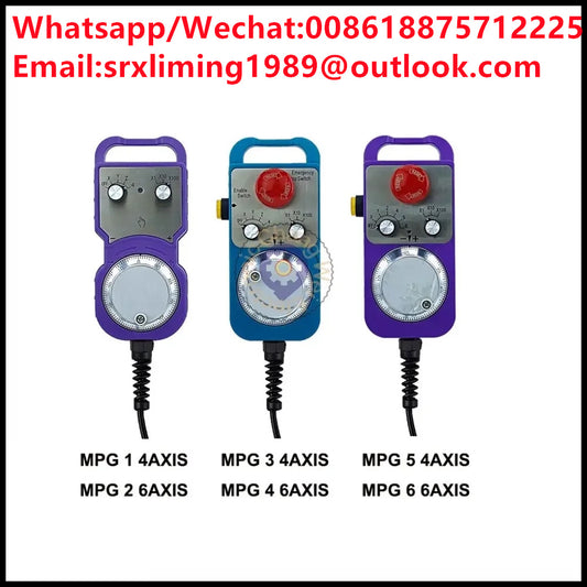 Upgraded version of CNC electronic handwheel, 4/6 axis MPG mach3 controller FAGOR GSK MITSUBISHI FANUC 5V manual pulse