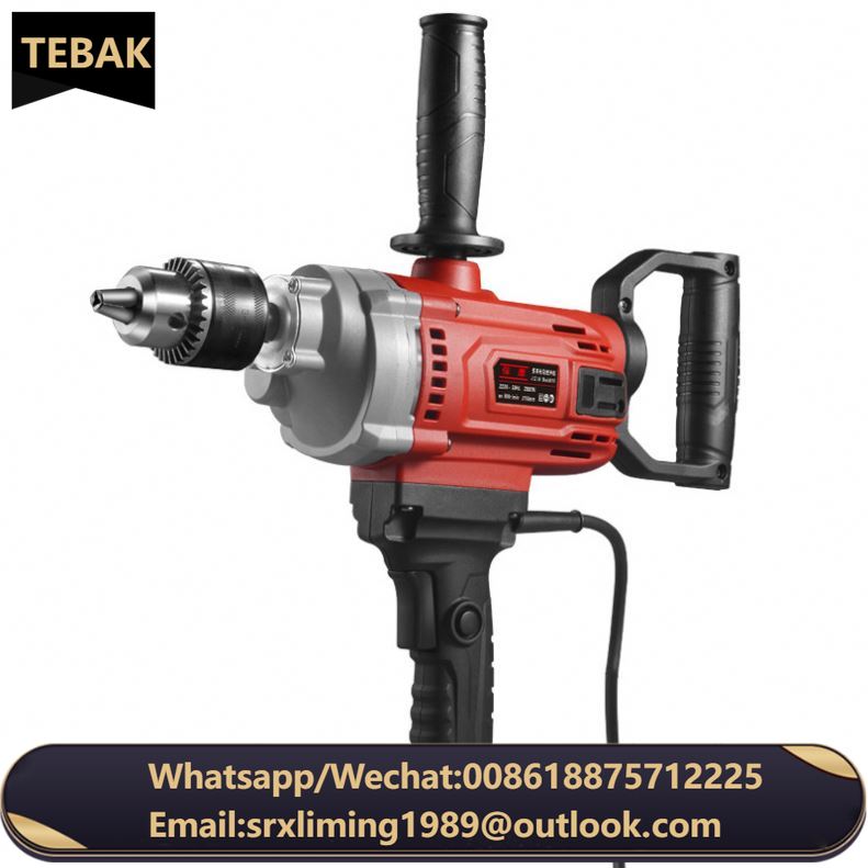 Handheld 2800W Electric Mixer Paddle Stirring Mixer Machine Power Blender Stepless Speed Regulating Stirrer for Concrete Cement