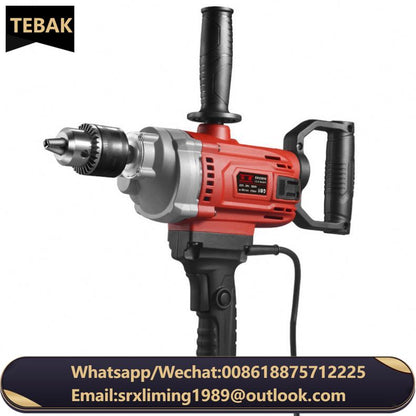 Handheld 2800W Electric Mixer Paddle Stirring Mixer Machine Power Blender Stepless Speed Regulating Stirrer for Concrete Cement