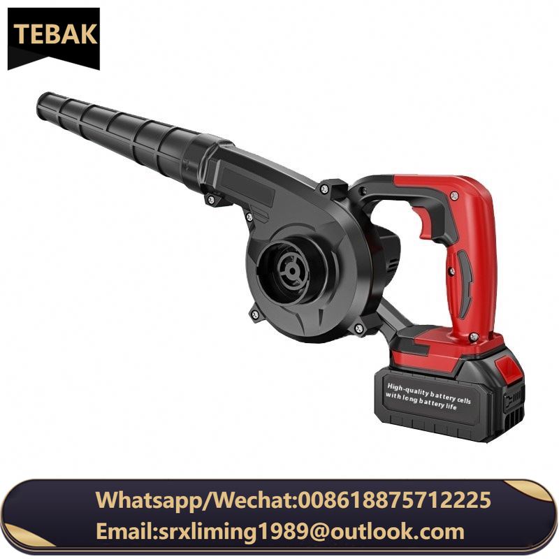 Tebak 2in 1vacuum Blow Brushless Copper Cordless Compressed Turbine Jet Fan Blower ABS Material Enhanced Airflow Vacuum Cleaner