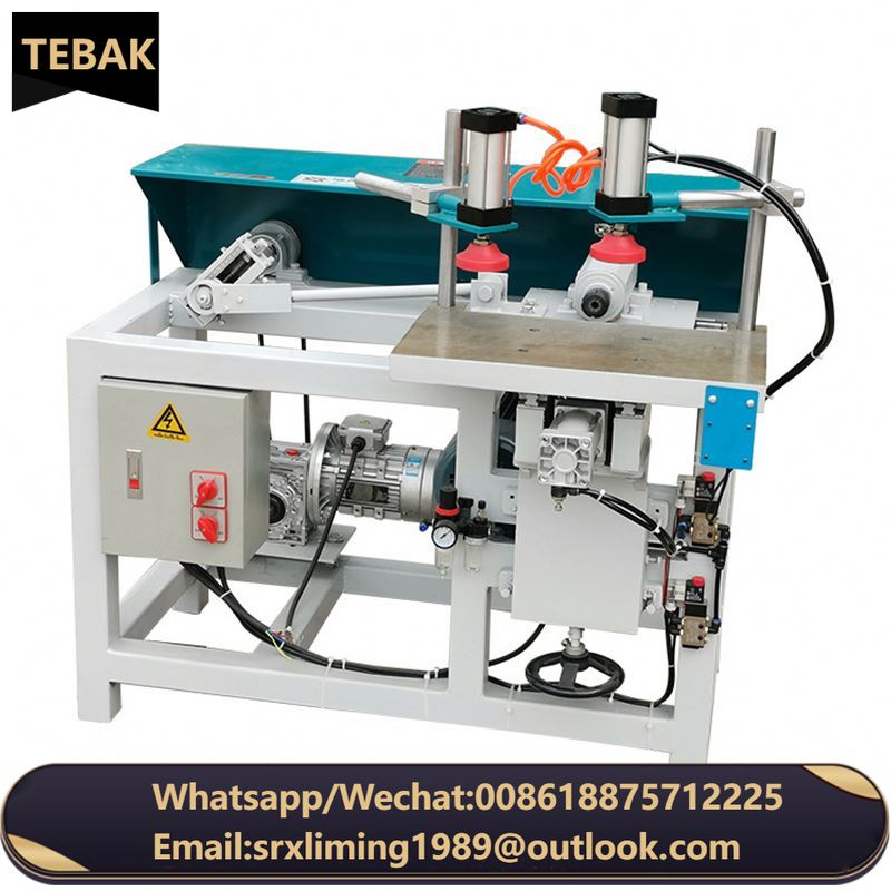 A TEBAK Simple Single Spindle Mortising Slotting Woodworking Horizontal Tenon Slot Mortise Single Head Machine for Wood Door Lock