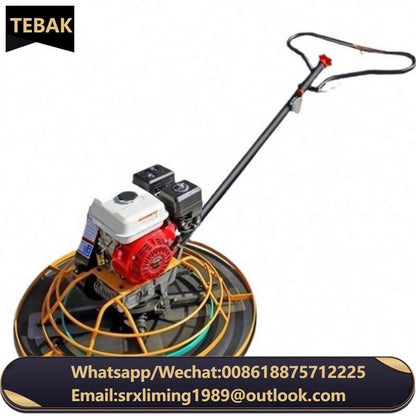 Factory Wholesale 1000mm Working Width Concrete Power Trowel with 980mm Float Pan
