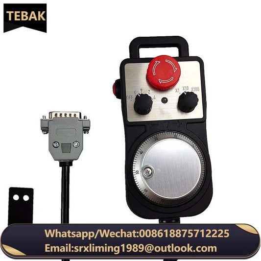 TEBAK CNC Supporting Ddcsv3.1 Ddcsv4.1 DDCS EXPERT M350 Standard Electronic Handwheel MPG Plug and Play, No Welding Required