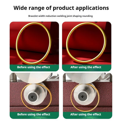 Anduuk Manual Bracelet Shaping Machine Gold Silver Metal Jewelry  Bending Equipment for Processing Rings  Bracelets  Earrings