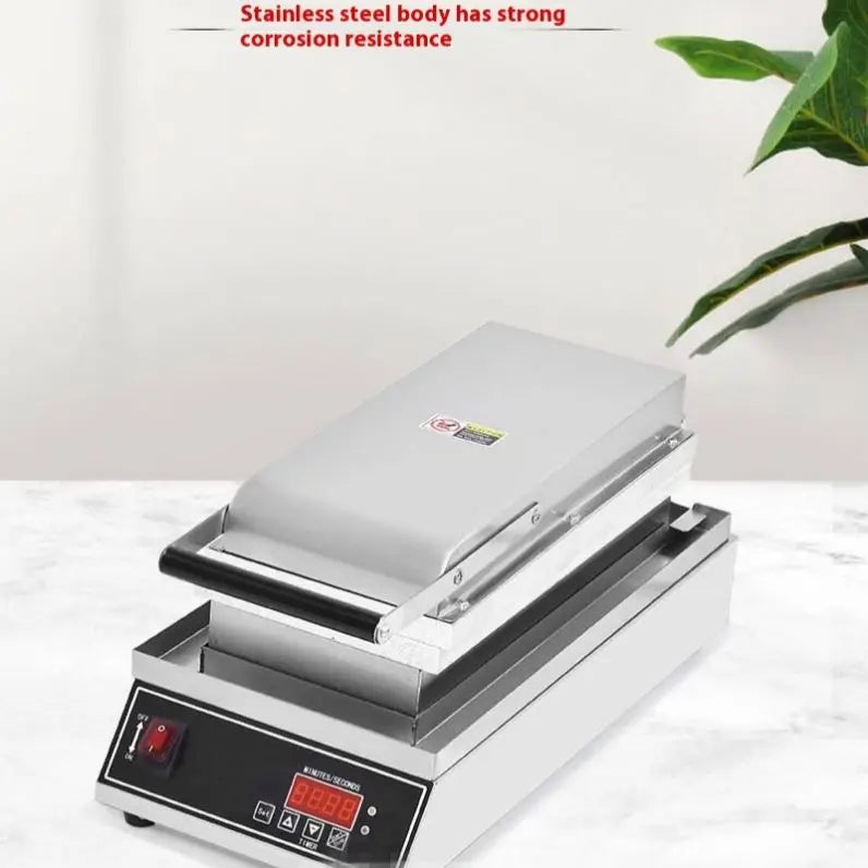 Commercial Egg Roll Roller Machine Automatic Snack Egg Roll Maker Machine / Electric Egg Roll Making Machine