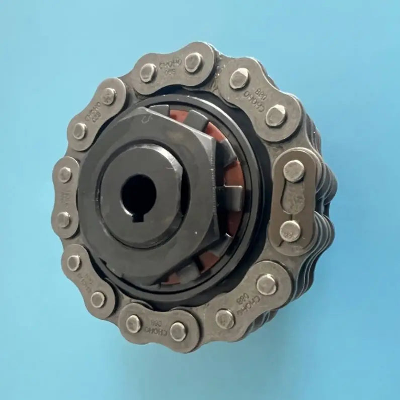 Delivery Fast Chain Type Torque Limiter TC350-1 10-24 Safety Friction Flexible Roller Chain Coupling for Transimission Machine