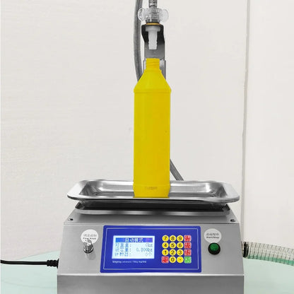 CSY-L17 High Quality Semi Automatic Weighing Paste Honey Gear Pump Filling Machine Piston Shampoo Cosmetic Cream Small Bottle