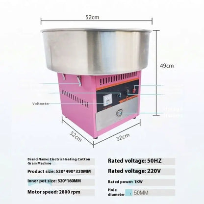 Automatic Cotton Candy Maker Cheap Commercial Retro Cotton Candy Machine Electric Floss Cotton Candy Making Machine