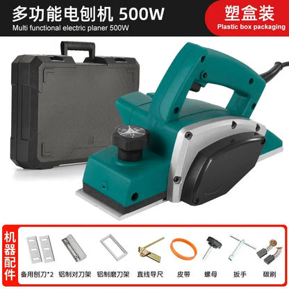 Tebak 110V/220V High Power Home Handheld Wood Edge Surface Trimmer Multifunctional Portable 220v Electric Wood Planer