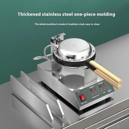 TEBAK Egg Bubble Electric Nonstick Waffle Making Machine Commercial Bubble Waffle Egg Machine Egg Waffle Maker