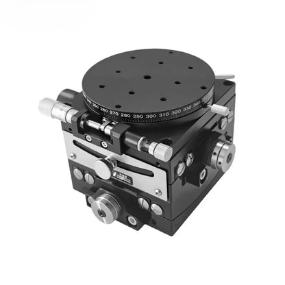 Quality Guarantee XY  Axis Manual Slide Table Trimming Platform Cross Roller Linear Position Stage for Precision Inspection