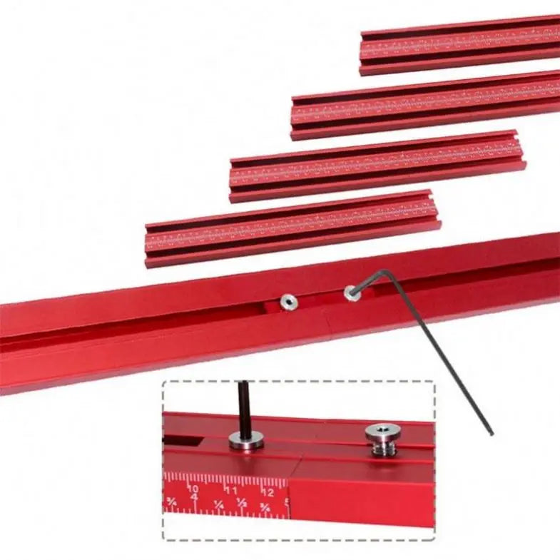 TEBAK Wood Working Tool Parallel Guide Rail System Woodworking Aluminum Guide Rail Joining Set Alloy Circular Saw Track Set