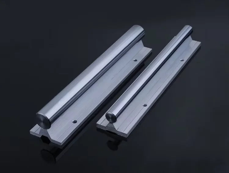 TEBAK D-25 SBR Series Aluminum Support Rail Linear Guide Linear Shaft Guide Rail SBR SBR UU  LUU Shaft Diameter 12mm for CNC