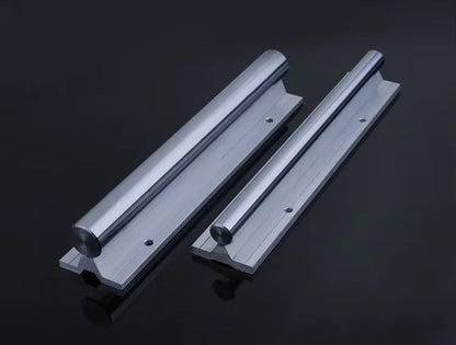 TEBAK D-25 SBR Series Aluminum Support Rail Linear Guide Linear Shaft Guide Rail SBR SBR UU  LUU Shaft Diameter 12mm for CNC