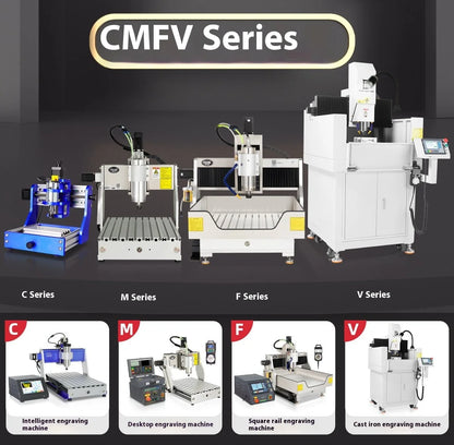 TEBAK JY-16 3020 800W Industrial Engraving Drilling Machine with Handwheel 300*200mm Carving Size 3 Axis 4 Axis