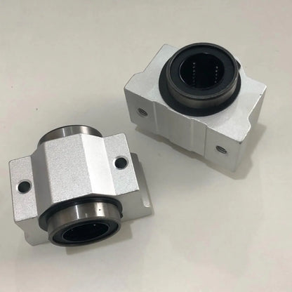 TEBAK SC12 Aluminum Shaft Diameter 12mm Linear Slide Unit Bearing Block SC12V SC12VUU SCV12UU for 12mm Linear Shaft