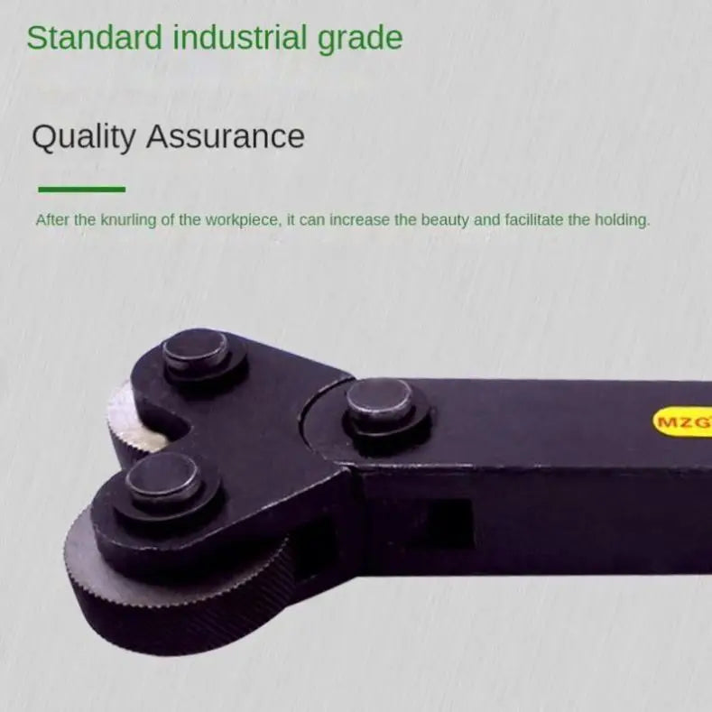 ANDUUK Knurling Tool 0.4  0.6 0.8 1.0 1.2 1.4 1.6 mm Double Wheel Reticulated Form Knurling Tool for Lathe