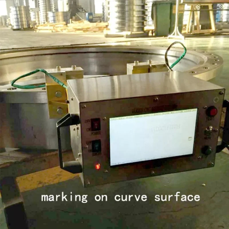 TEBAK Pneumatic Metal Marking Machine CS SS Metal Name Card ID Card Engraving Machine for Sale