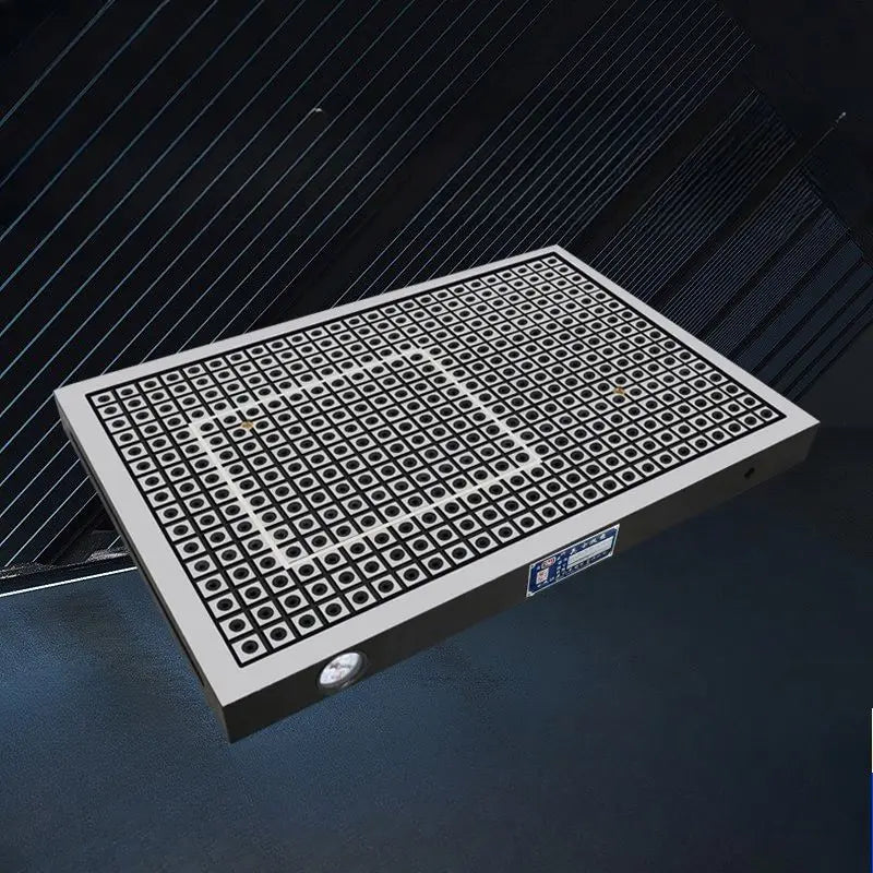 TEBAK CNC Vacuum Chuck Pneumatic Fixture Disk Grinder Milling Machine Machining Center Stainless Steel Aluminum Copper Plate