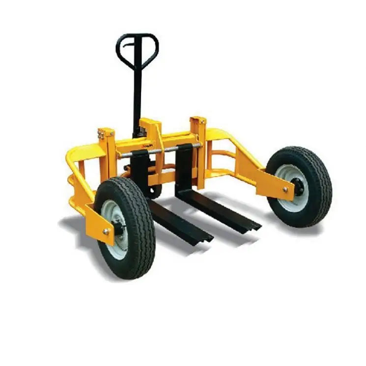 Factory Wholesale 1.5ton Forklifts All Terrain Rough Outdoor Adjustable Electric Pallet Jack Stacker Mounted Hand Pallet Truck