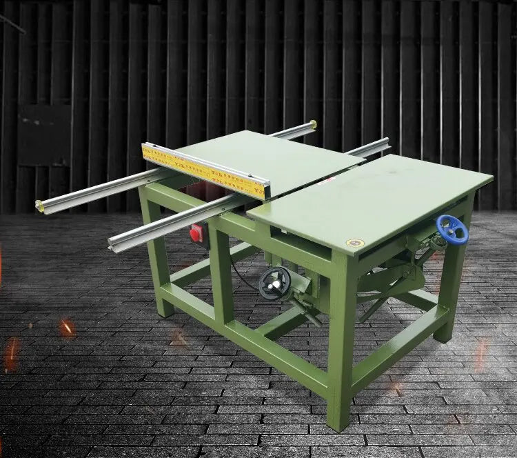 TEBAK Professional Board Small Sliding Table Panel Saw Cutting Machine for Making Furniture Can Cut at 45 Angles Are Sold