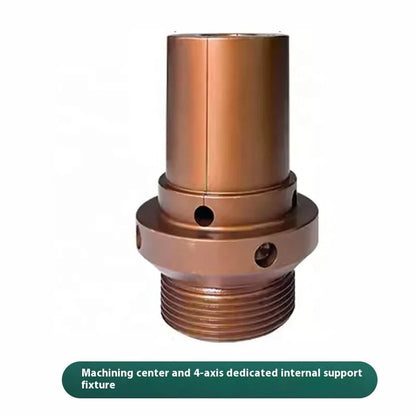 Customized diameter Fixture vise CNC lathe internal support shaft head Post-lift chuck variable diameter pin rapid positioning