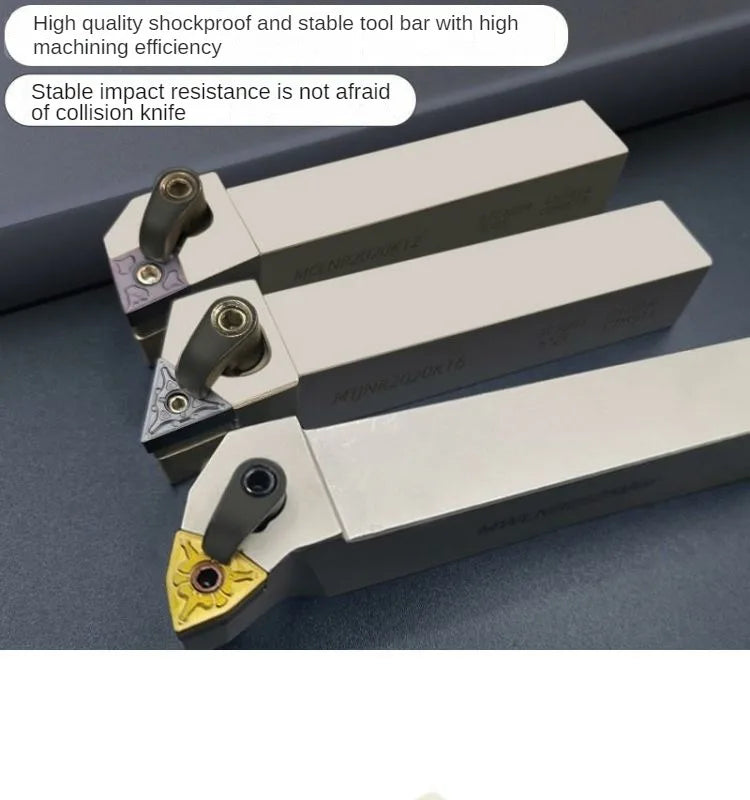 TEBAK WTJNR 2525M16 Cutter TNMG1604/08 Inserts CNC Lathe Machine Cutting Tools External Turning Tool Holder WTJNR