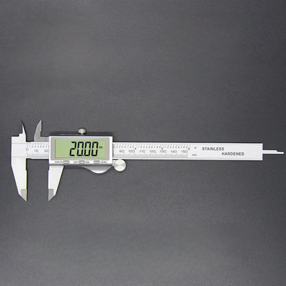 TEBAK 0-150mm 0-200mm 0-300mm Stainless Steel 6 Inch Electronic Digital Caliper 150mm Vernier Caliper with Large LCD Screen