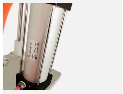 TEBAK High Efficiency Stainless Steel Beer Cosmetics Plastic Bottle Cap Small Pneumatic Capping Machine With Foot Switch