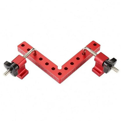 TEBAK 90 Degree Positioning Squares Woodworking Carpenter Corner Clamping Square Tool for Picture Frame Box Cabinets Drawers