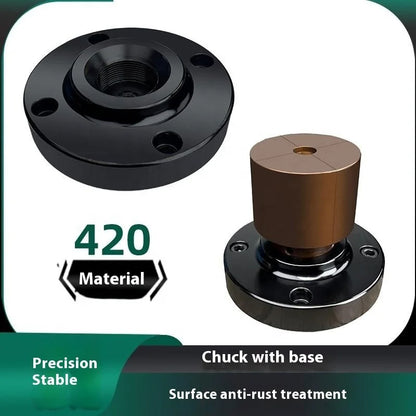 Customized diameter Fixture vise CNC lathe internal support shaft head Post-lift chuck variable diameter pin rapid positioning