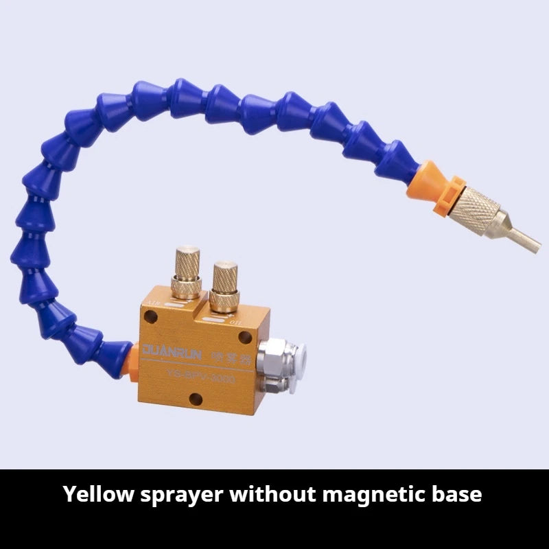 Pneumatic lathe machining cooling sprayer milling machine cutting fluid universal engraving machine sprayer water pipe oil pump