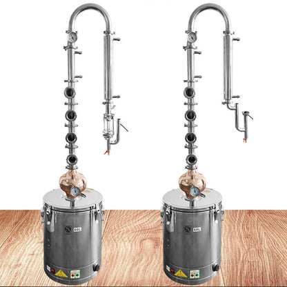 TEBAK Distillery Hand-made Gin/Vodka/Whiskey/ Ethanol Production Copper Distillation Equipment Wine Gin Vodka Alcohol Distiller
