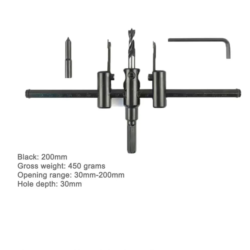 TEBAK Adjustable Aircraft Type Woodworking Hole Opener Audio Spotlight Integrated Ceiling Downlight Gypsum Board Drilling Drill