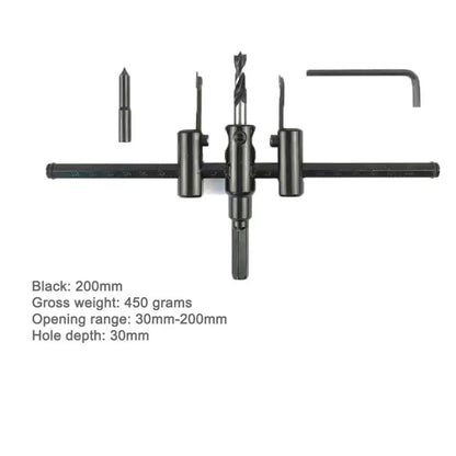 TEBAK Adjustable Aircraft Type Woodworking Hole Opener Audio Spotlight Integrated Ceiling Downlight Gypsum Board Drilling Drill