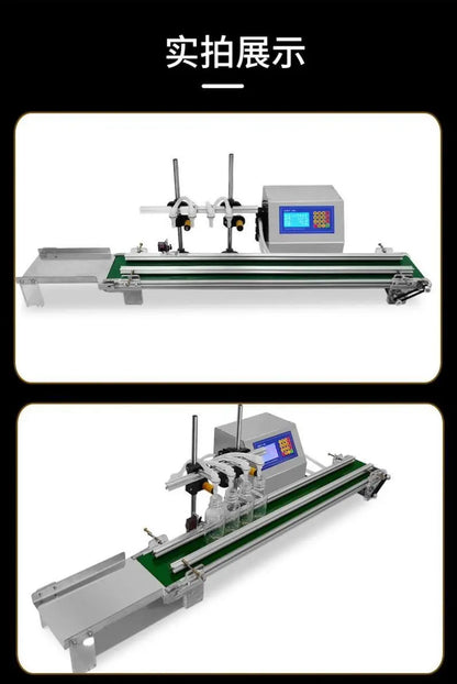 TEBAK Conveyor Beverage Filler 4Head Semi-automatic Desktop Pet Plastic Glass Bottle Sauce Juice Liquid Electric Filling Machine