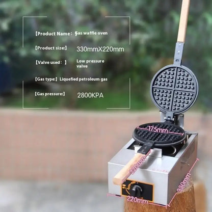 Tebak QQ Egg Puff Maker Home LPG Gas Egg Waffle Machine Commercial Nicht-stick Waffle Machine Kitchen Equipment Tebak QQ Egg Puf