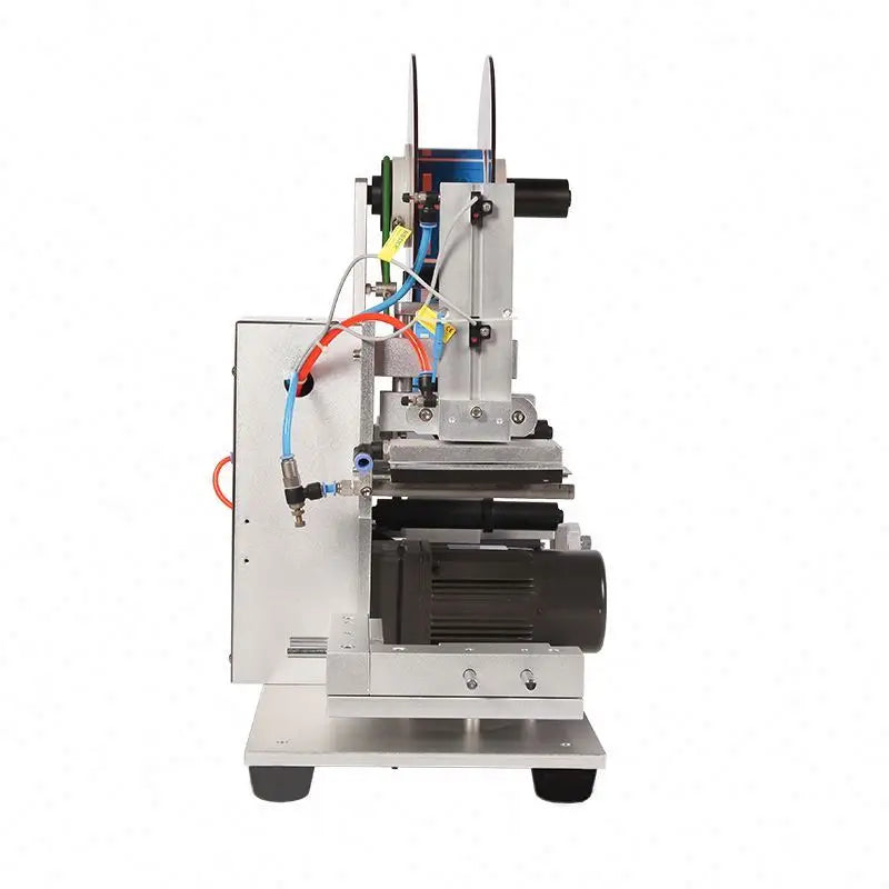 LT-60 Semi-Automatic Table-Top Electric Manual Labeling Machine for Flat Side Square Bottle Labeling Sticker Labeling Machine
