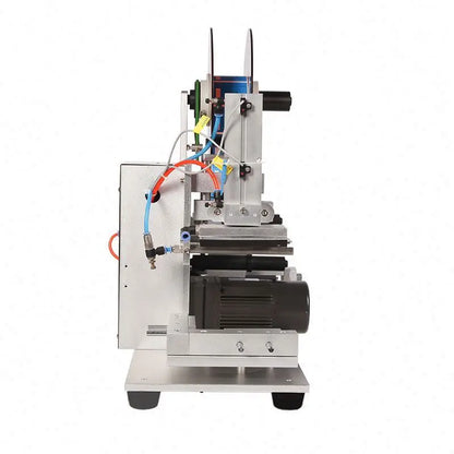LT-60 Semi-Automatic Table-Top Electric Manual Labeling Machine for Flat Side Square Bottle Labeling Sticker Labeling Machine
